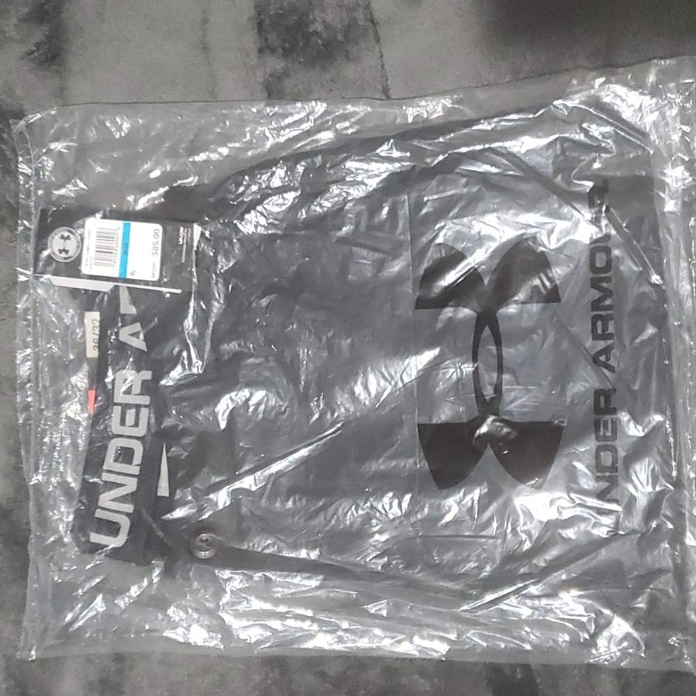 Mens straight under armour flex pants navy blue 36x32